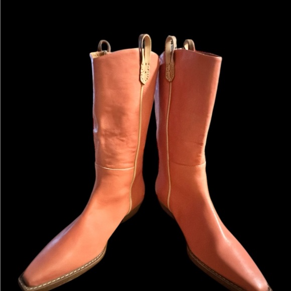 WE THE FREE | FREE PEOPLE
Montage Tall Leather Boots- Coral. 39 (8.5) - Picture 8 of 15